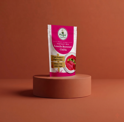 Lentills Beetroot Chilla Mix