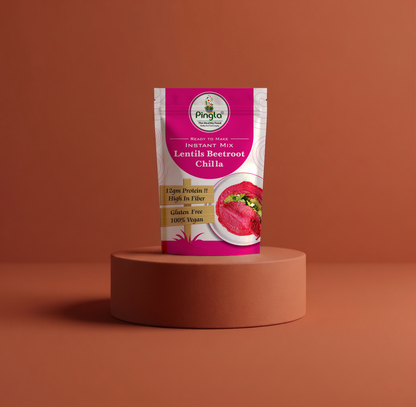 Lentills Beetroot Chilla Mix