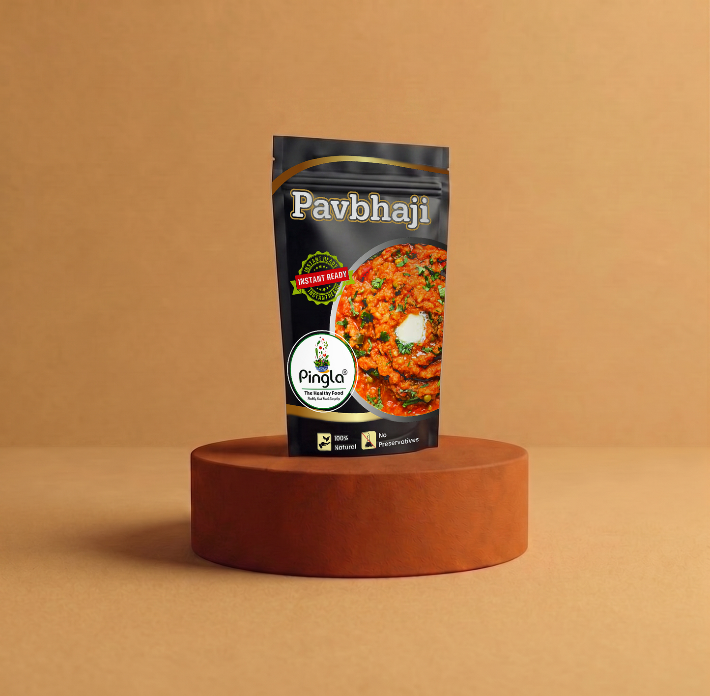 Pavbhaji | Just Add Hot Water | Serves 2