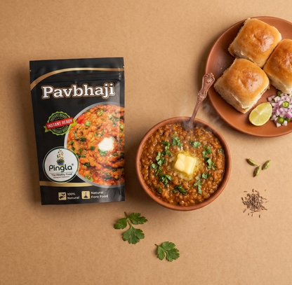 Pavbhaji | Just Add Hot Water | Serves 2