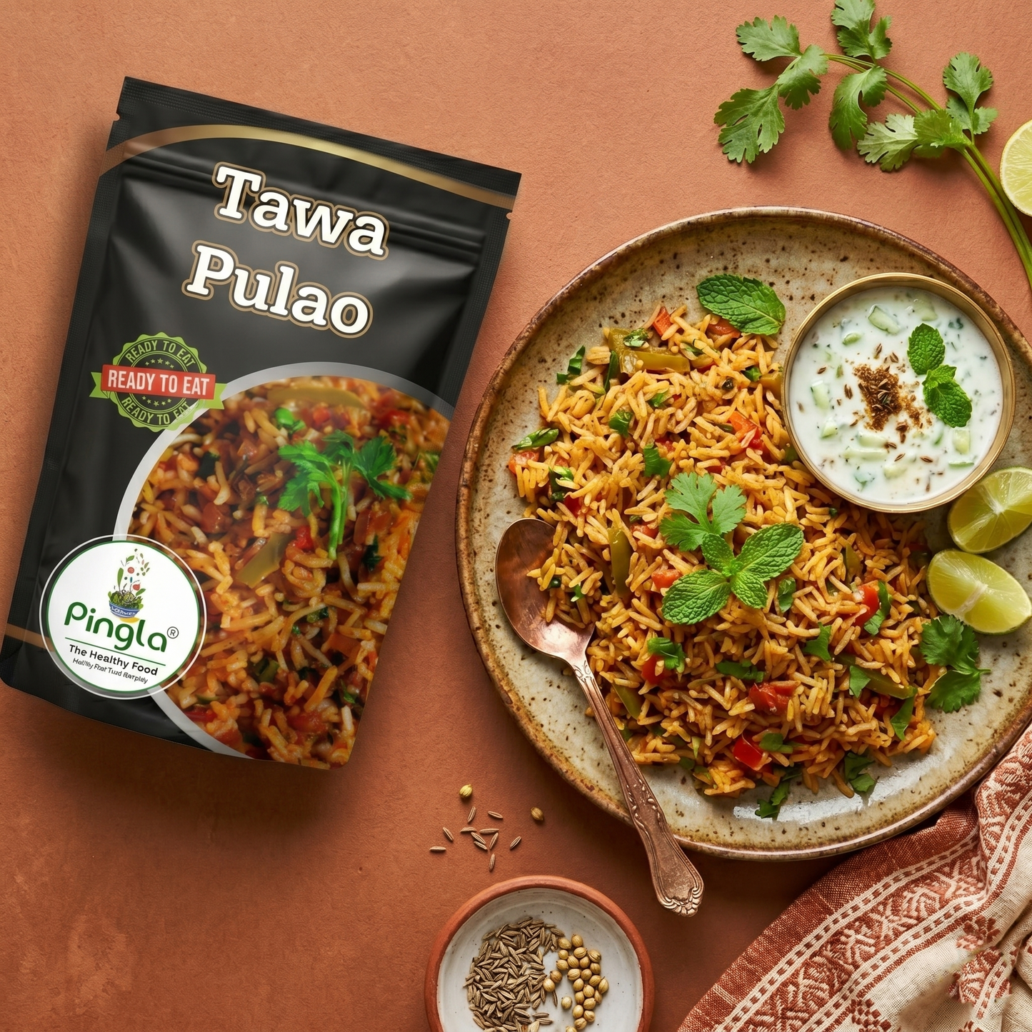 Tawa Pulao | Just Add Hot Water | Serves 1