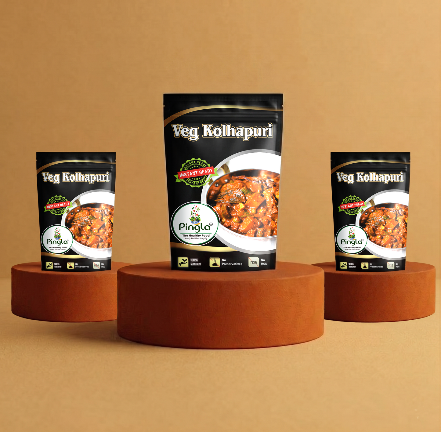 Veg Kolhapuri Sabzi | Just Add Hot Water | Serves 2
